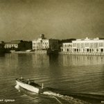 Химки. Портовые здания. Фото Н.Бодэ. Союзфото-Фотохудожник 1937 тир.5000 Ф-4157