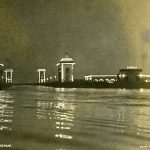 Шлюз №2 ночью. Фото Ю.Еремина. Союзфото-Фотохудожник 1937 тир.5000 Ф-4148