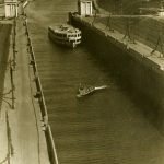 Шлюз №6. Фото А.Шайхета. Союзфото-Фотохудожник 1937 тир.5000 Ф-4145